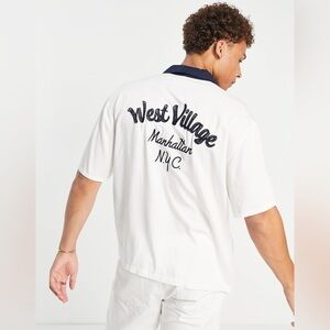 Abercrombie & Fitch West Village Bowling Shirt